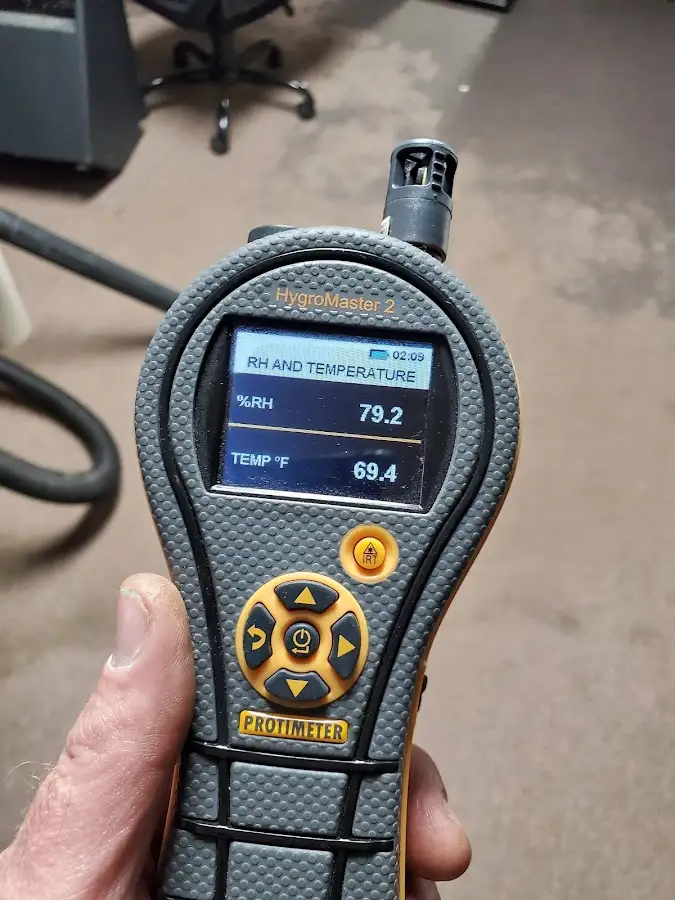 Moisture meter humidity assessment for Mold Remediation & Removal in Henderson